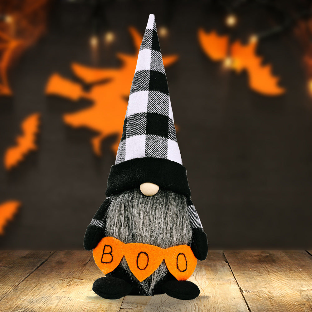 BOO Halloween Gnome Plush