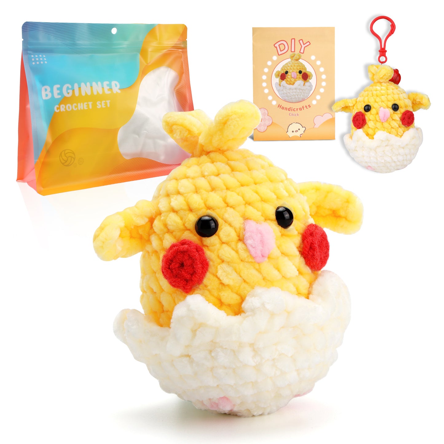 DIY Crochet and Weaving Materials Pack - fuzzzz