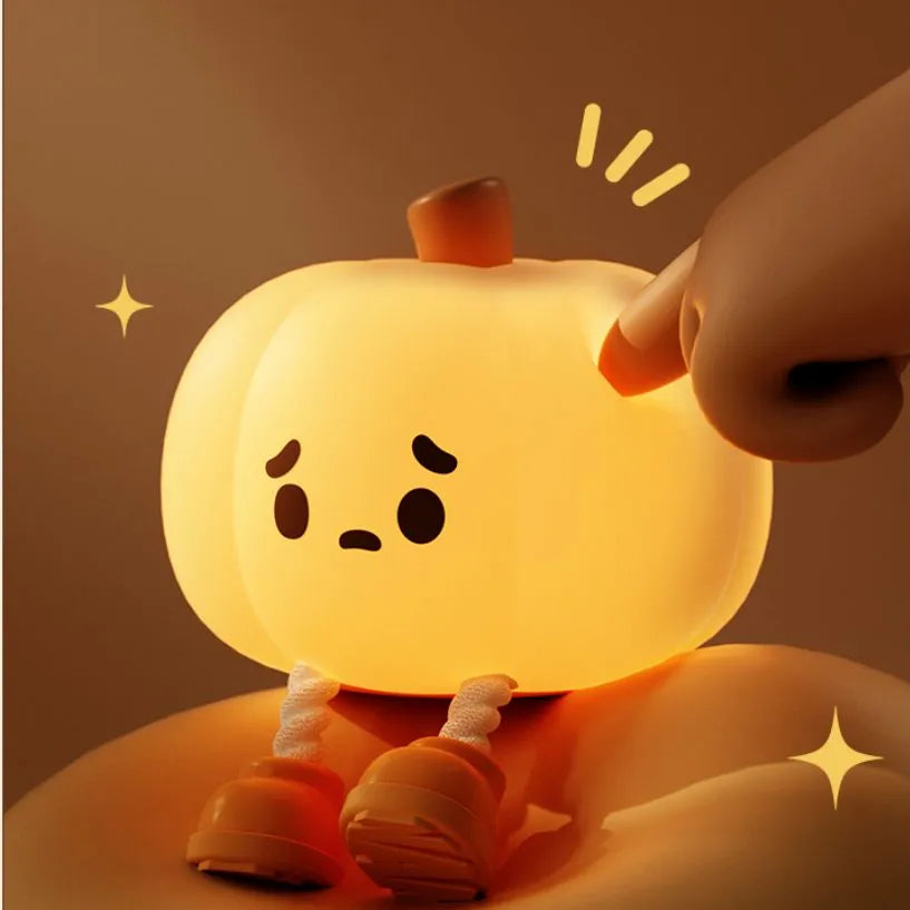 Pumpkin Sprite Silicone Night Light