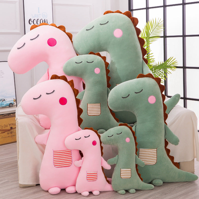 Oversized Huggable Dinosaur Pillow