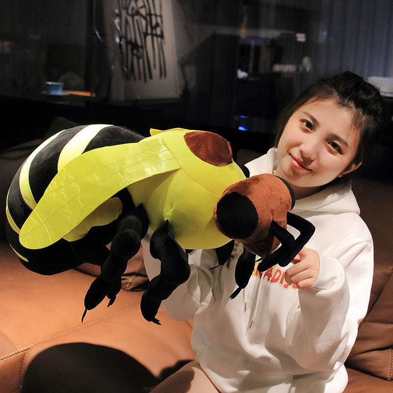 Adorable Bee, Wasp, Spider Cuddle Pillow