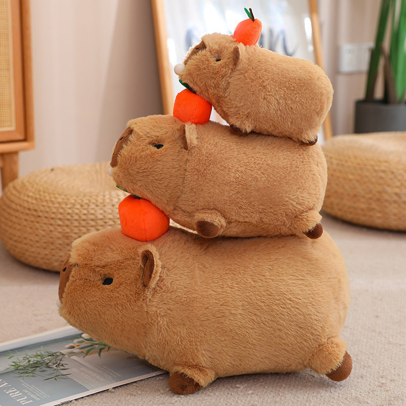 Adorable Capybara Plush Toys - Lucky Orange Included | Exclusive Designs