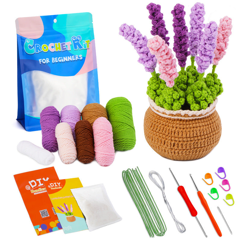 DIY Kit for Crochet Plants - fuzzzz