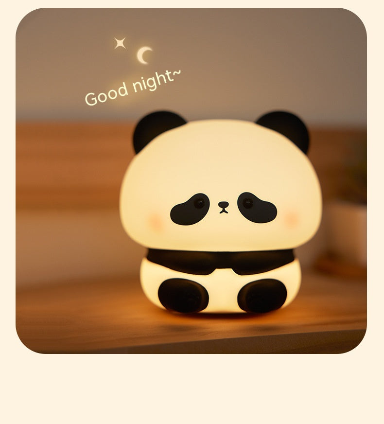 Panda Cute LED Silicone Night Light fuzzzz