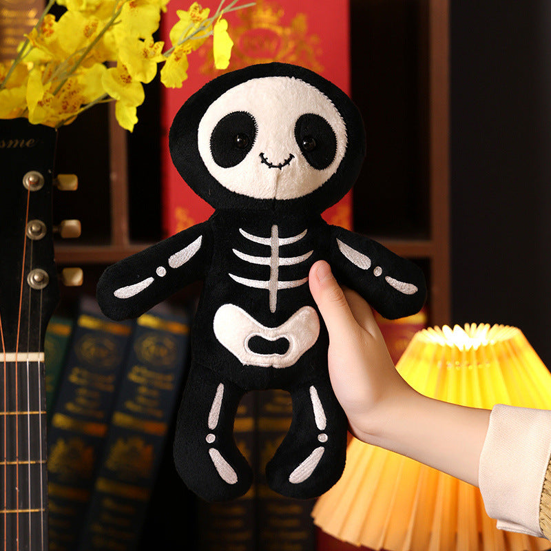 Cute Skull Pillow Plush Toy | Unique Halloween Decoration & Gift