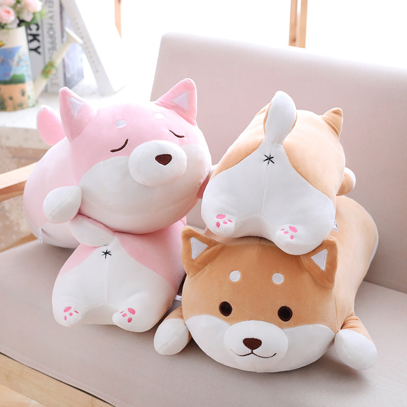 Shiba Inu Plush Toy & Pillow Combo
