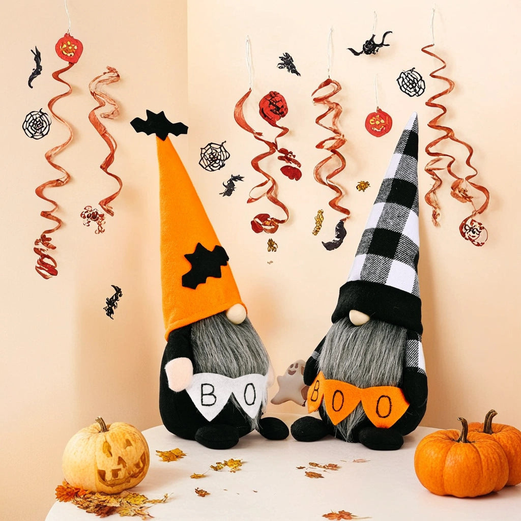 BOO Halloween Gnome Plush