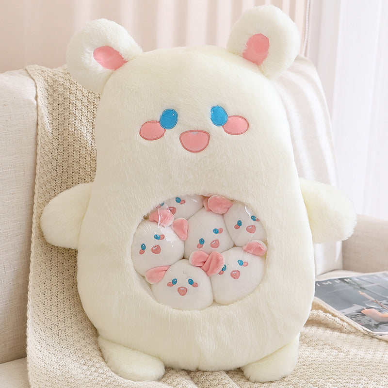 Surprise Belly Animal Plushies rabbit