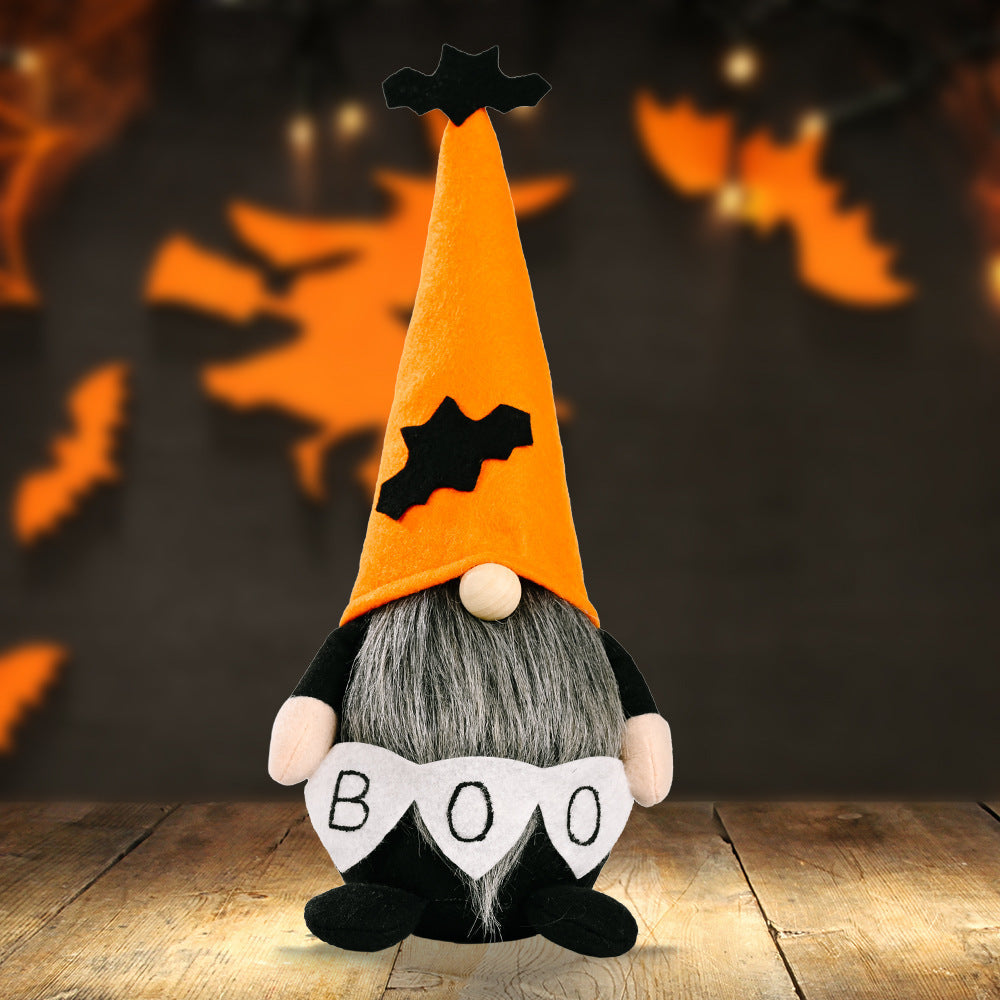 BOO Halloween Gnome Plush