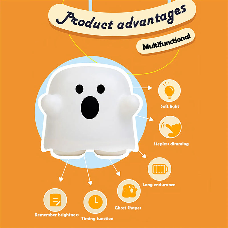Ghost Silicone Night Light