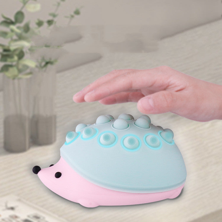 Squeeze Bubble Hedgehog Night Light - Perfect Gift Idea