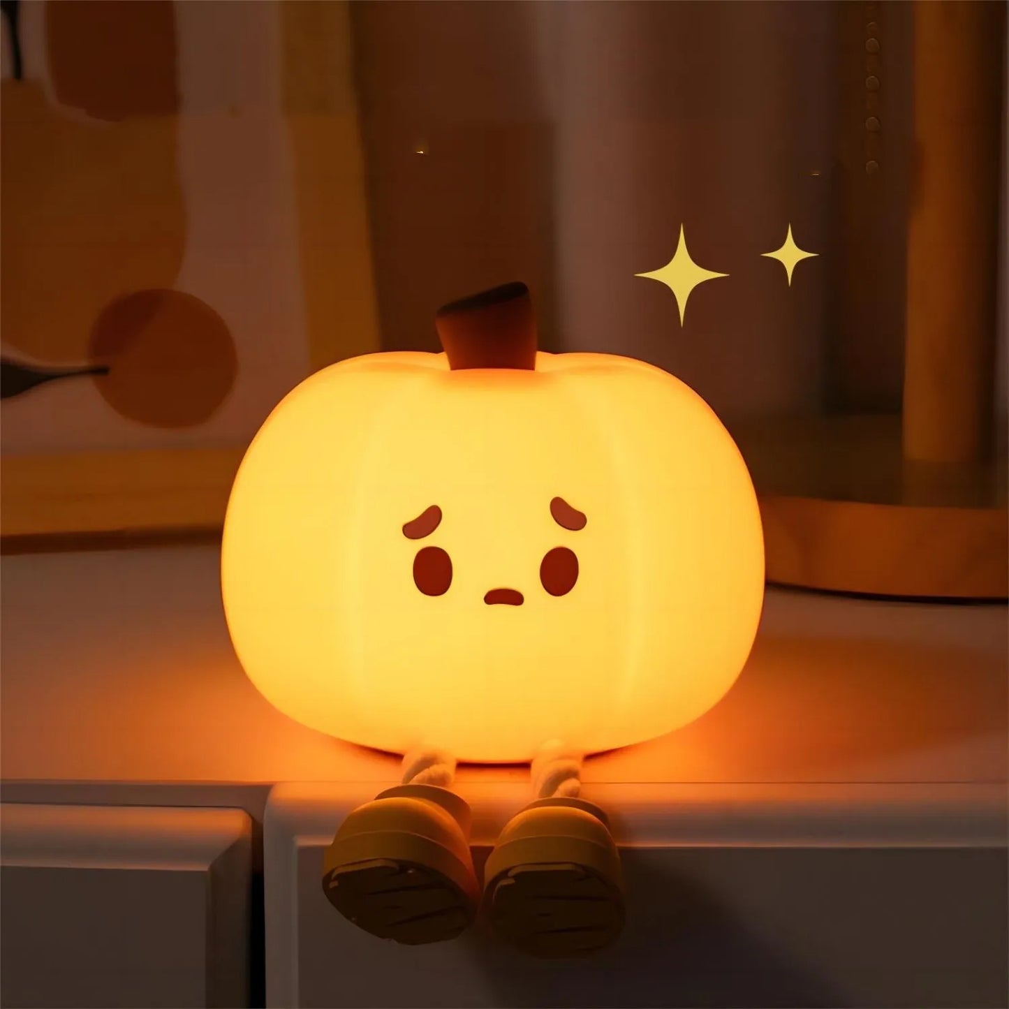 Pumpkin Sprite Silicone Night Light