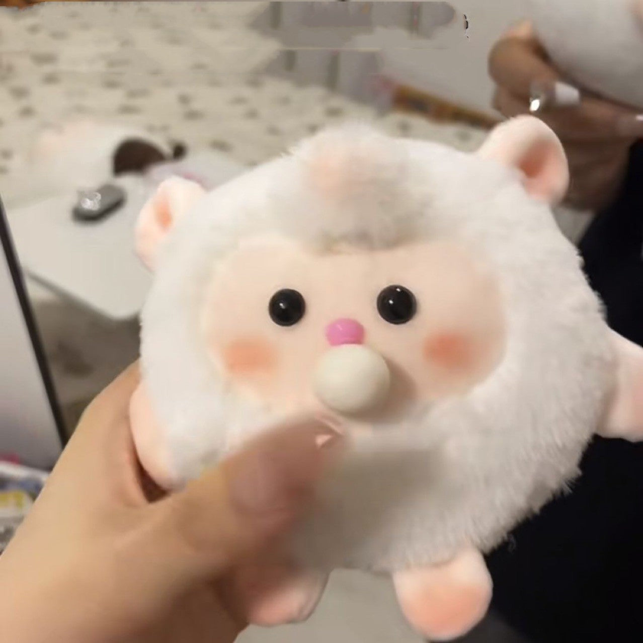 Bubble-Blowing Sheep plush Toy - Fun and Unique Gift