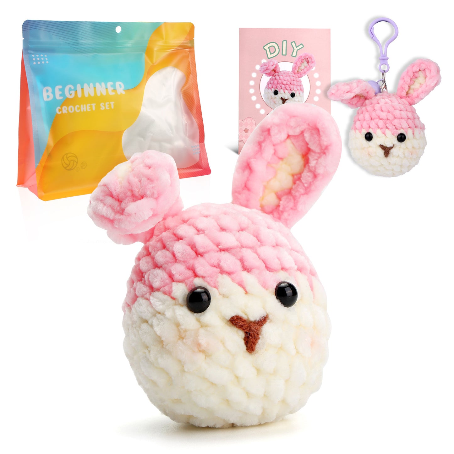 DIY Crochet and Weaving Materials Pack - fuzzzz