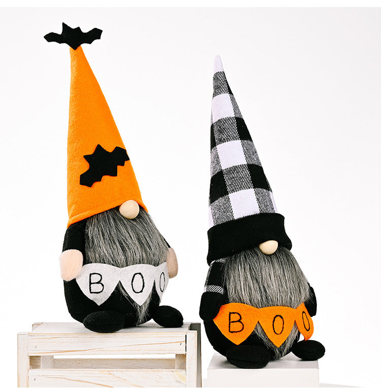 BOO Halloween Gnome Plush