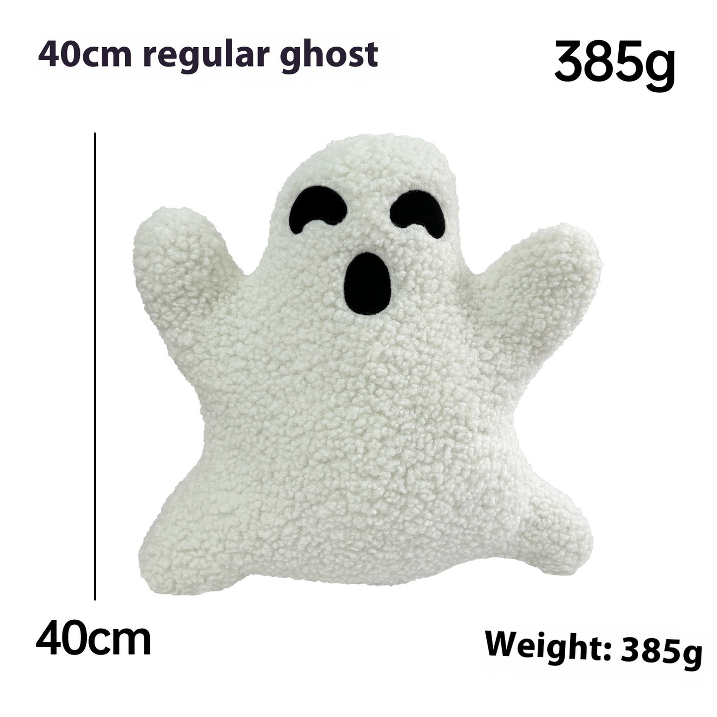 Cute Ghost Plush Pillow | Halloween Decor & Unique Gift