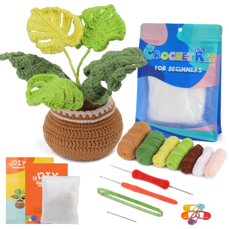 DIY Kit for Crochet Plants - fuzzzz