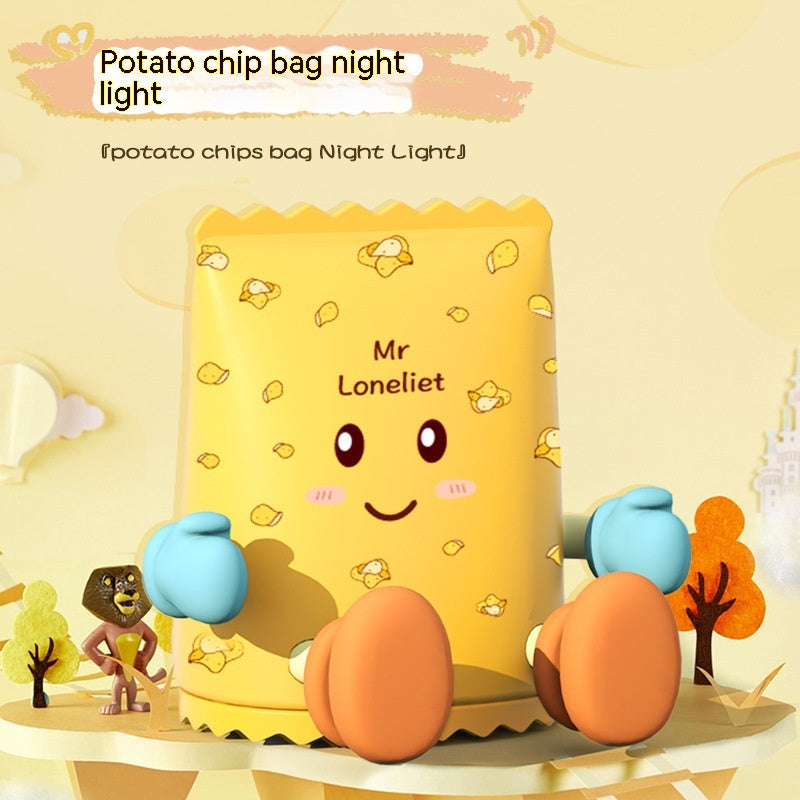 Potato Chip Bag Night Light