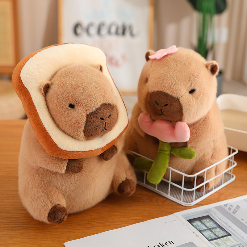 Diverse Capybara Plush Toy Collection - Adorable Gift Idea