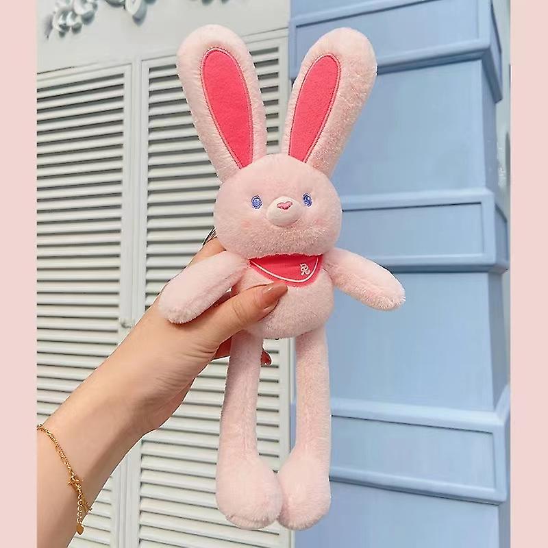 Rabbit with Retractable Ears and Legs Magical Bunny Plush