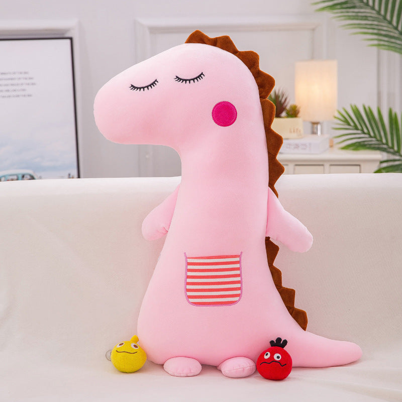 Oversized Huggable Dinosaur Pillow