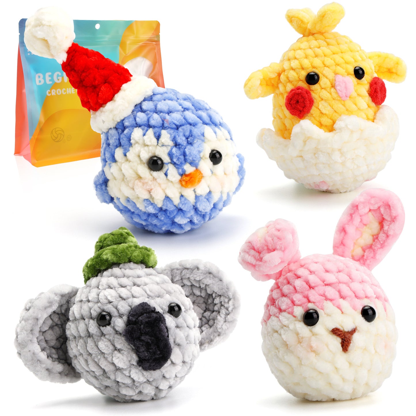 DIY Crochet and Weaving Materials Pack - fuzzzz