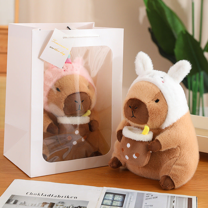 Diverse Capybara Plush Toy Collection - Adorable Gift Idea