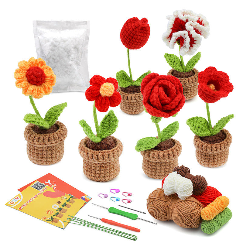 DIY Kit for Crochet Plants - fuzzzz