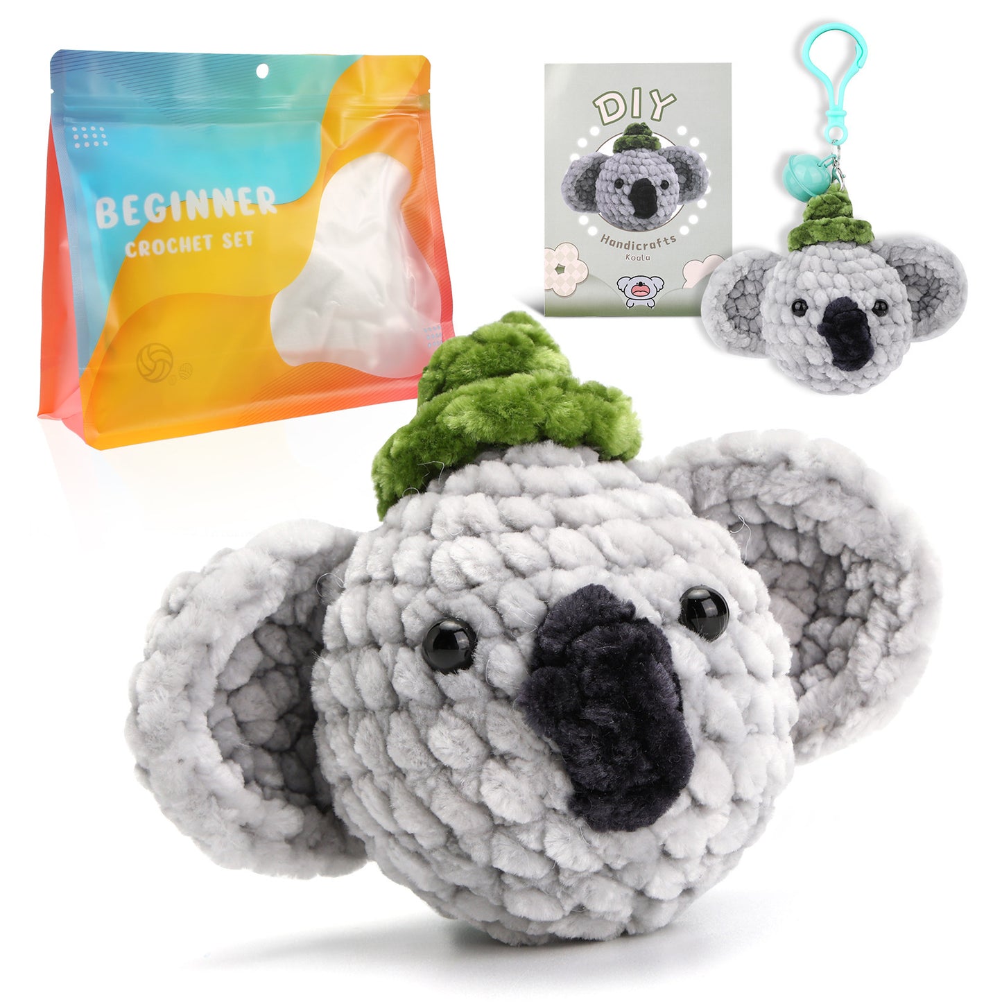 DIY Crochet and Weaving Materials Pack - fuzzzz