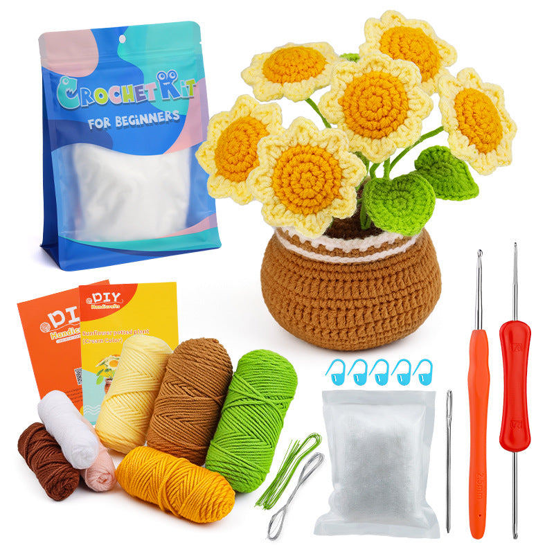 DIY Kit for Crochet Plants - fuzzzz