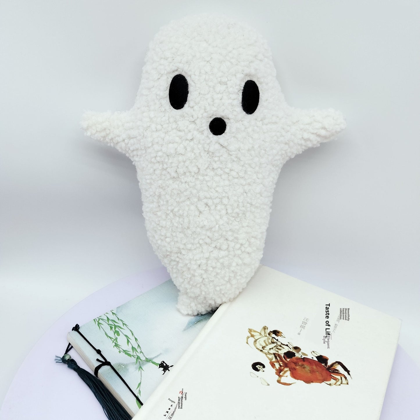 Adorable White Ghost Plush | Perfect Halloween Decoration & Gift