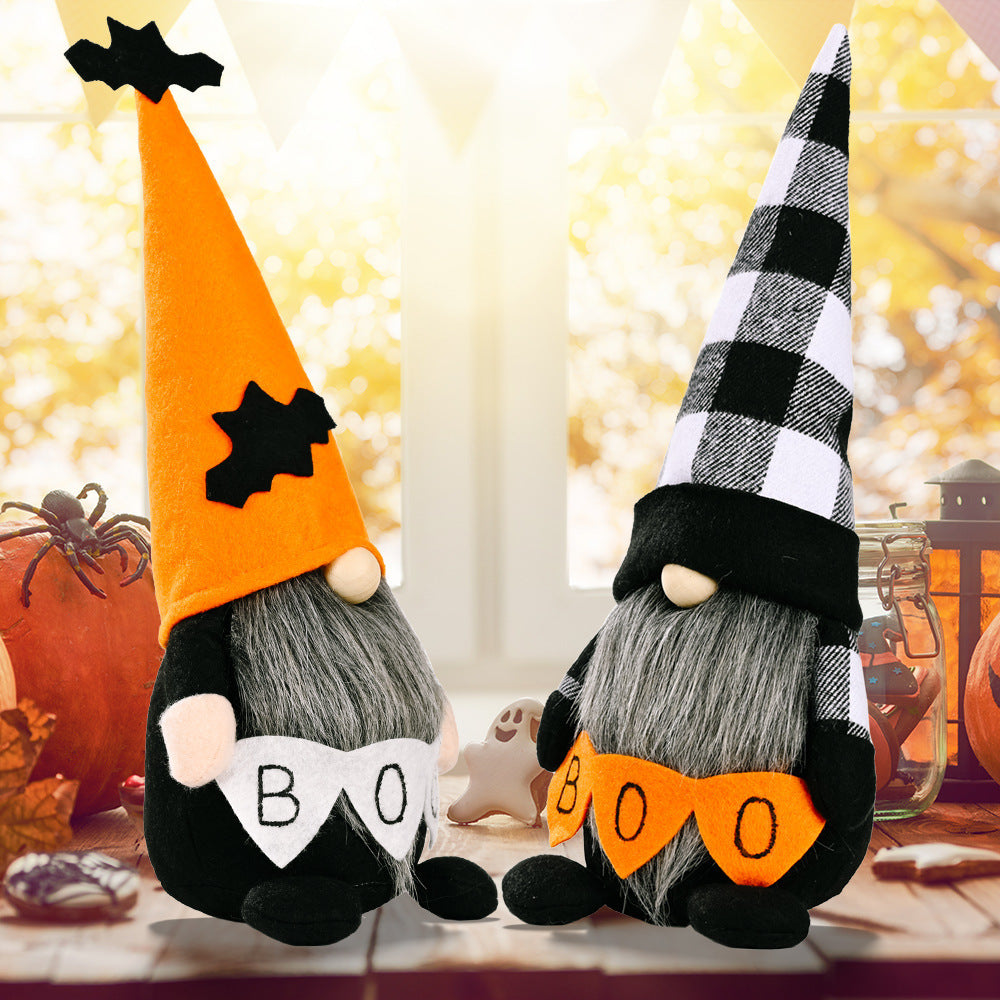 BOO Halloween Gnome Plush