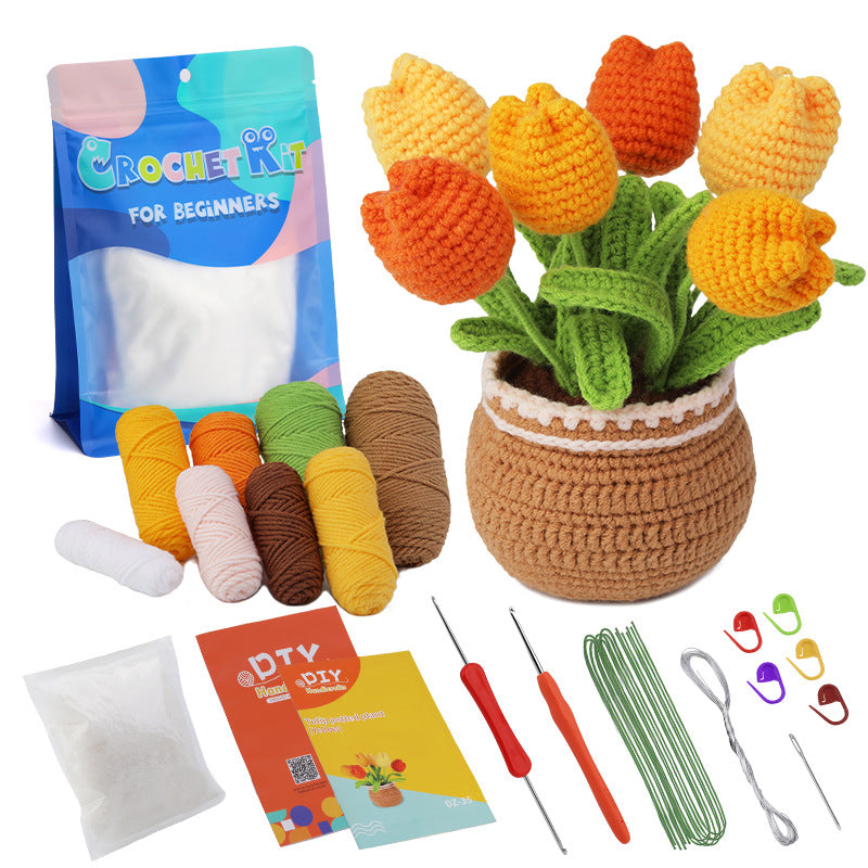 DIY Kit for Crochet Plants - fuzzzz