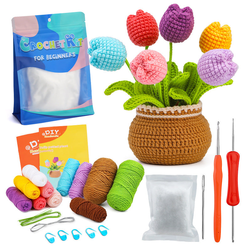 DIY Kit for Crochet Plants - fuzzzz