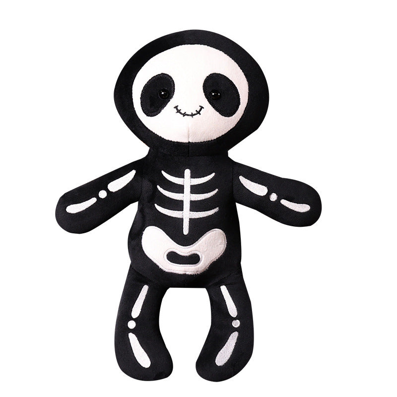 Cute Skull Pillow Plush Toy | Unique Halloween Decoration & Gift