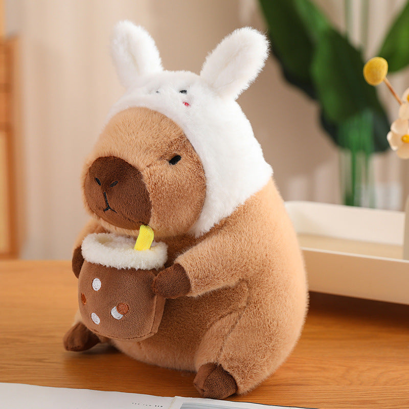 Diverse Capybara Plush Toy Collection - Adorable Gift Idea
