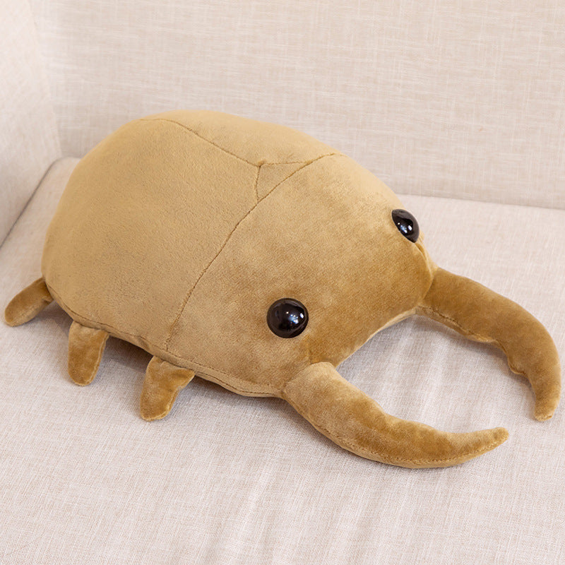 Insect Series Plush Toy Pillow Bug Japanese Rhinoceros Beetle Giraffe Shovel Large Doll