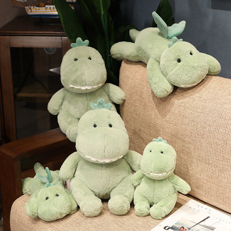 Huggable Dinosaur Plush Toy with Wings