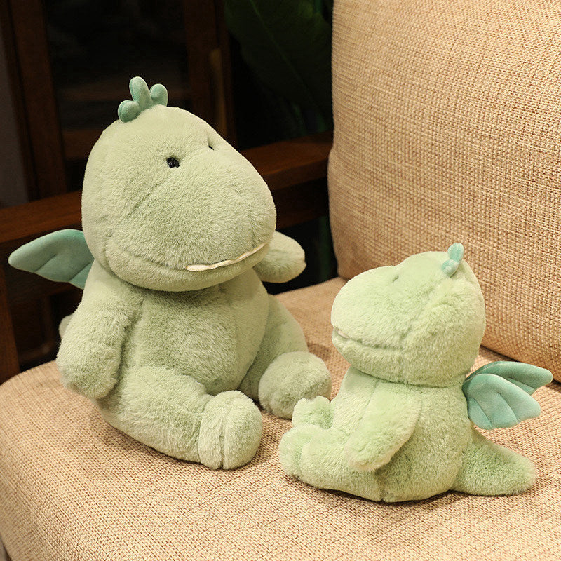 Huggable Dinosaur Plush Toy with Wings