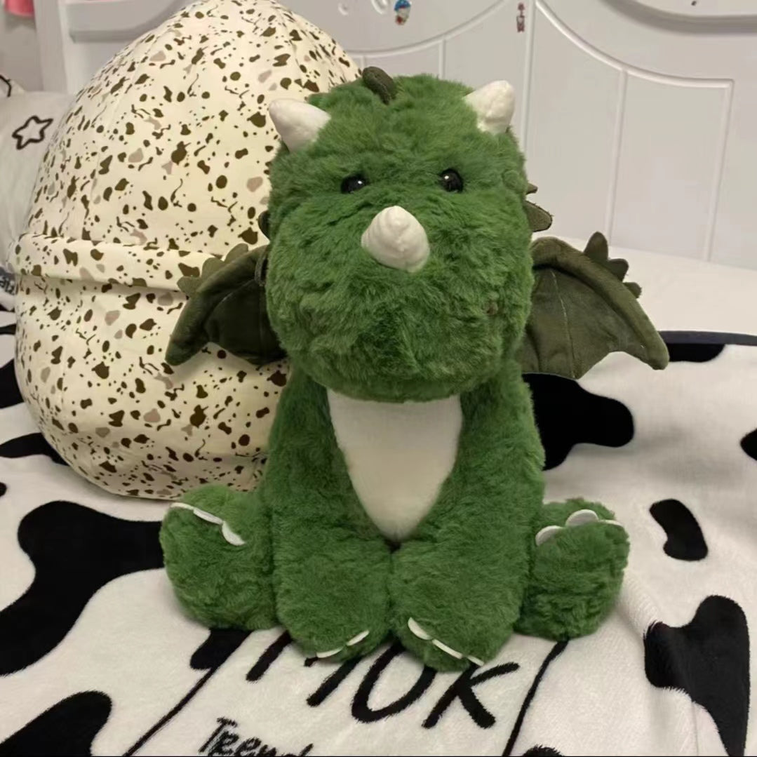 Surprise Dinosaur Egg Plush Toy with Weighted Dinosaur Inside