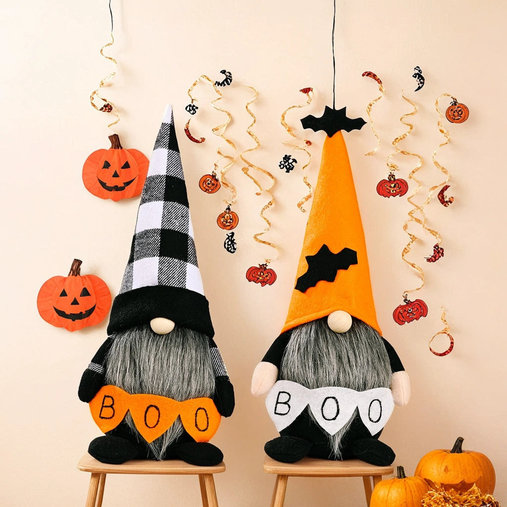 BOO Halloween Gnome Plush