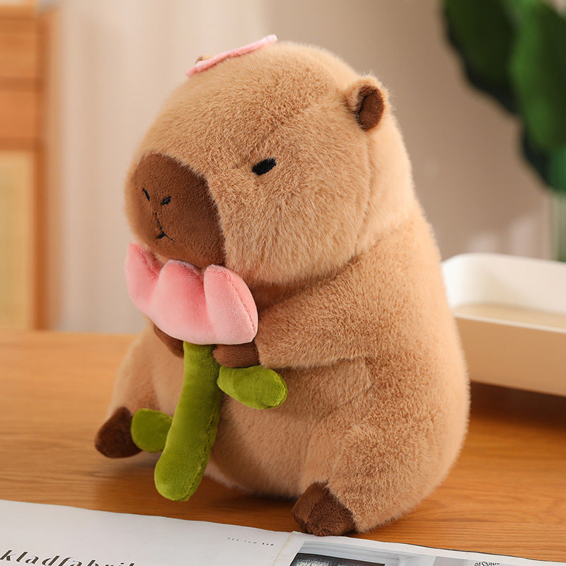 Diverse Capybara Plush Toy Collection - Adorable Gift Idea