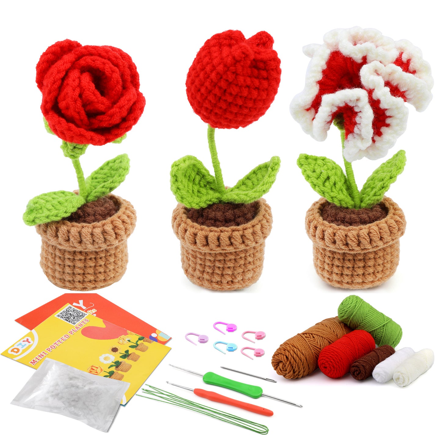 DIY Kit for Crochet Plants - fuzzzz