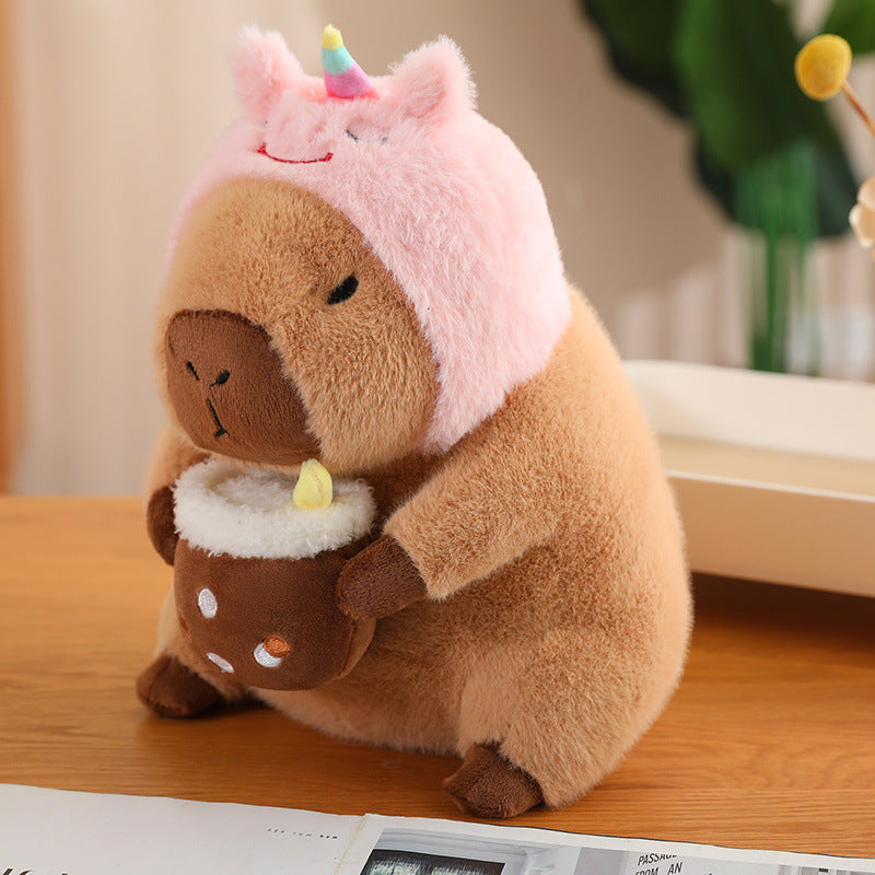 Diverse Capybara Plush Toy Collection - Adorable Gift Idea