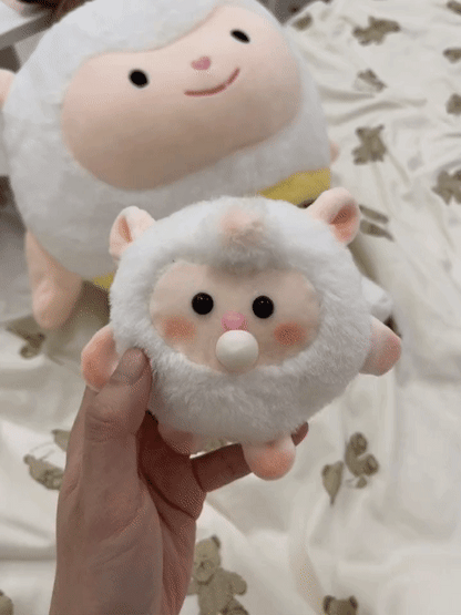Bubble-Blowing Sheep plush Toy - Fun and Unique Gift