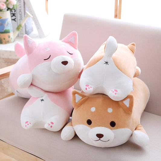 Shiba Inu Plush Toy & Pillow Combo