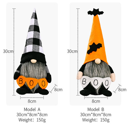 BOO Halloween Gnome Plush
