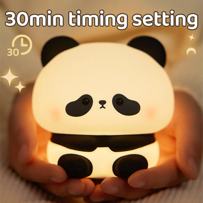 Panda Cute LED Silicone Night Light fuzzzz