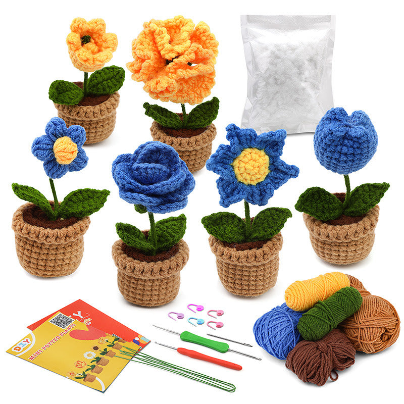 DIY Kit for Crochet Plants - fuzzzz