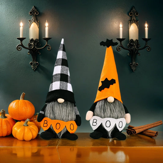 BOO Halloween Gnome Plush